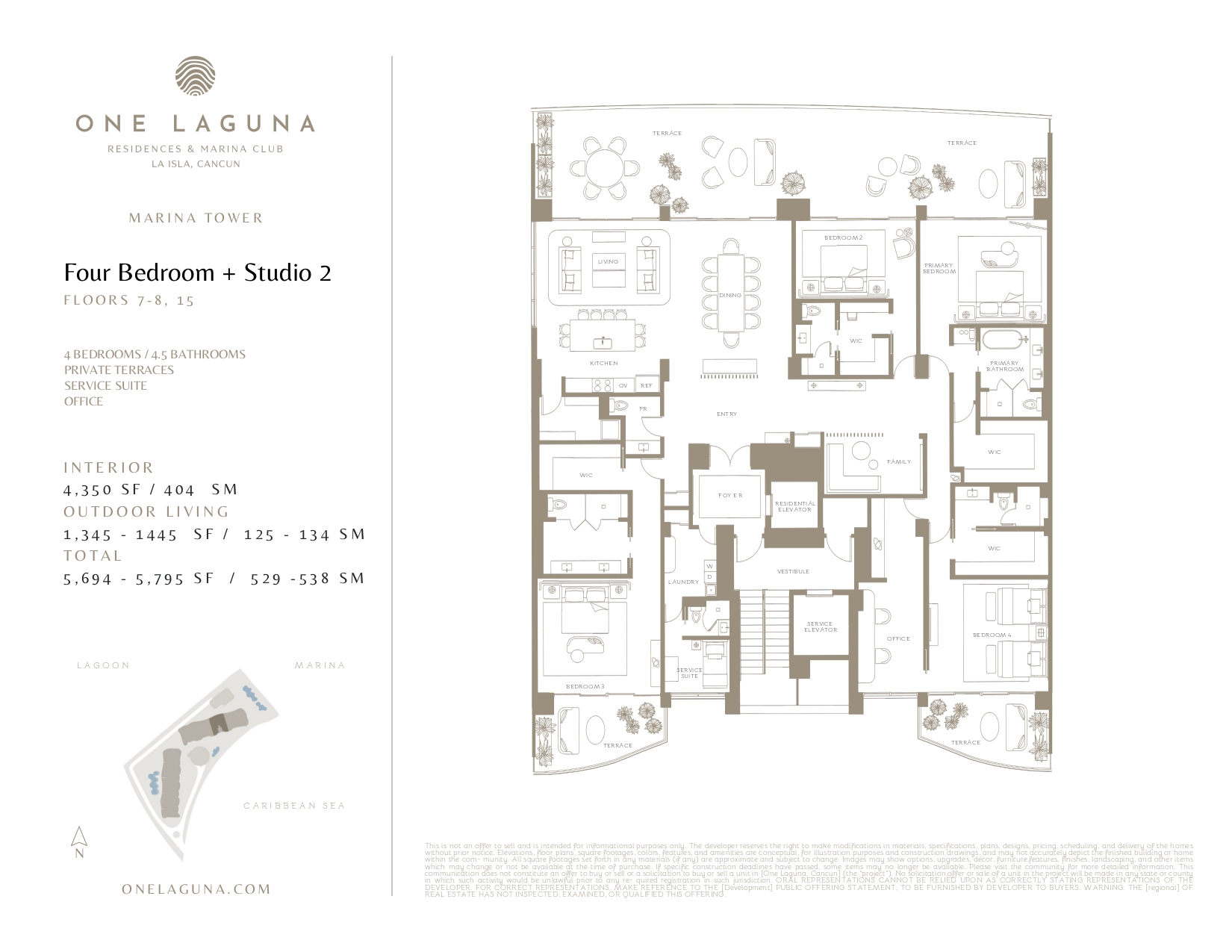 Four Bedroom + Studio 2